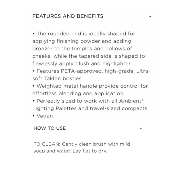 HOURGLASS Ambient Lighting Edit Brush ~NEW~    No Box - Picture 4 of 6